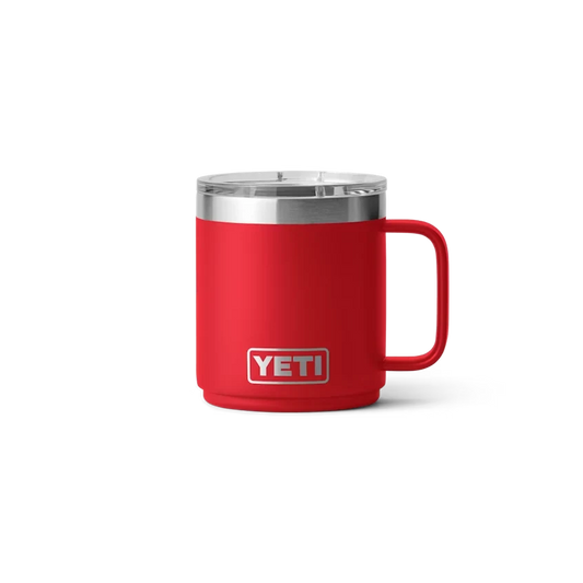 YETI TAZA RAMBLER 10 OZ STACKABLE MUG RESCUE RED | Yeti Market
