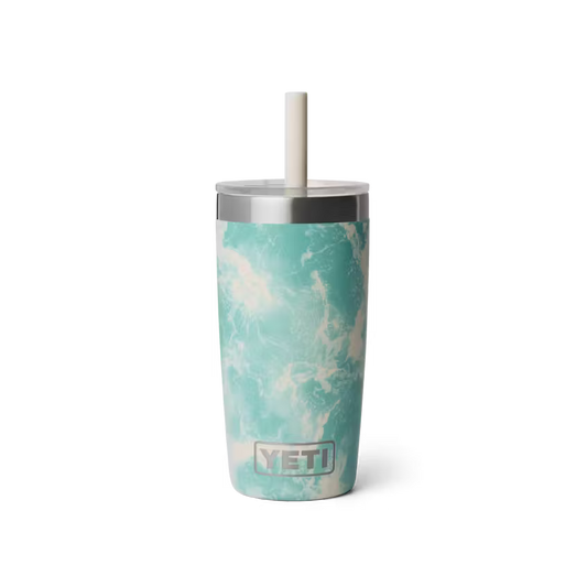 YETI RAMBLER 10 OZ TUMBLER STRAW SEA VIEW | Yeti Market