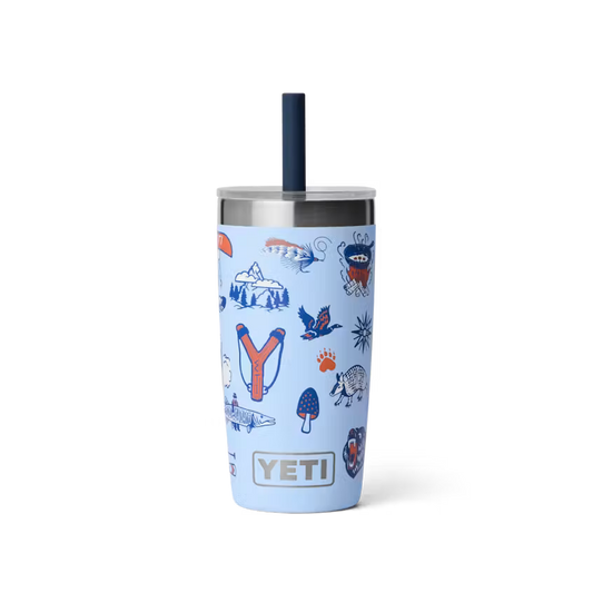 YETI RAMBLER 10 OZ TUMBLER STRAW BIG SKY SUMMER CAMP | Yeti Market