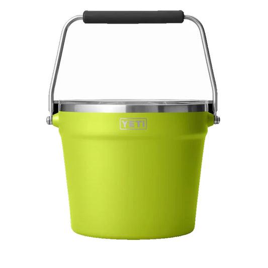 RAMBLER™ BEVERAGE BUCKET BLACK CHARTREUSE | Yeti Market