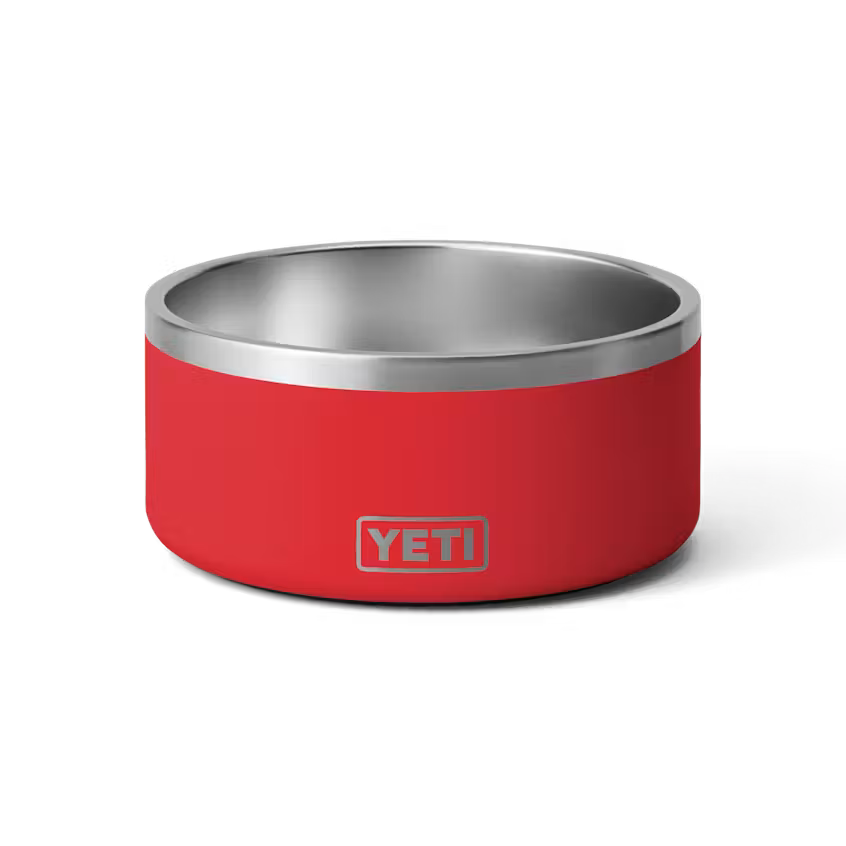 YETI BOOMER 8 DOG BOWL RESCUE RED | Yeti Market