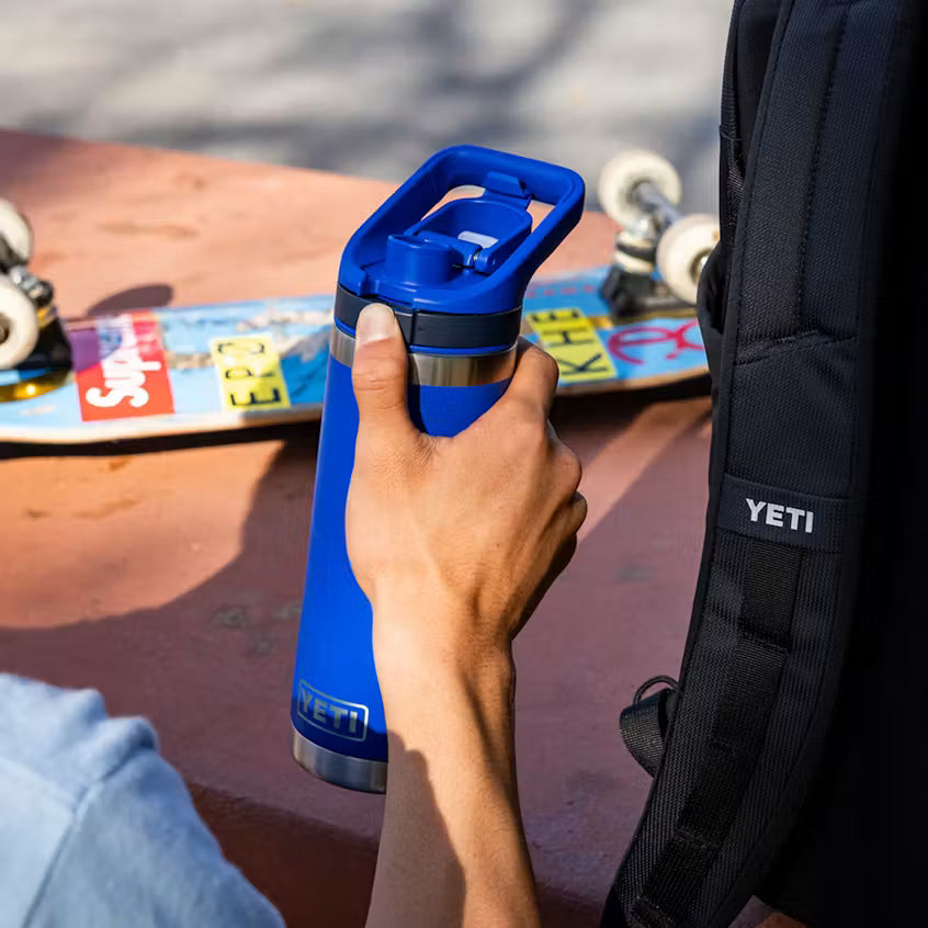 TERMO YETI RAMBLER 18 OZ BOTTLE FLIP CHUG CAP