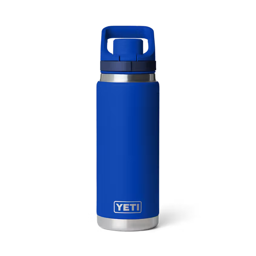 YETI RAMBLER 26 OZ BOTTLE FLIP CHUG CAP ROYAL BLUE