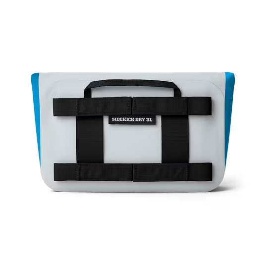 SIDEKICK DRY® 3L GEAR CASE FOG GRAY/BLUE | Yeti Market