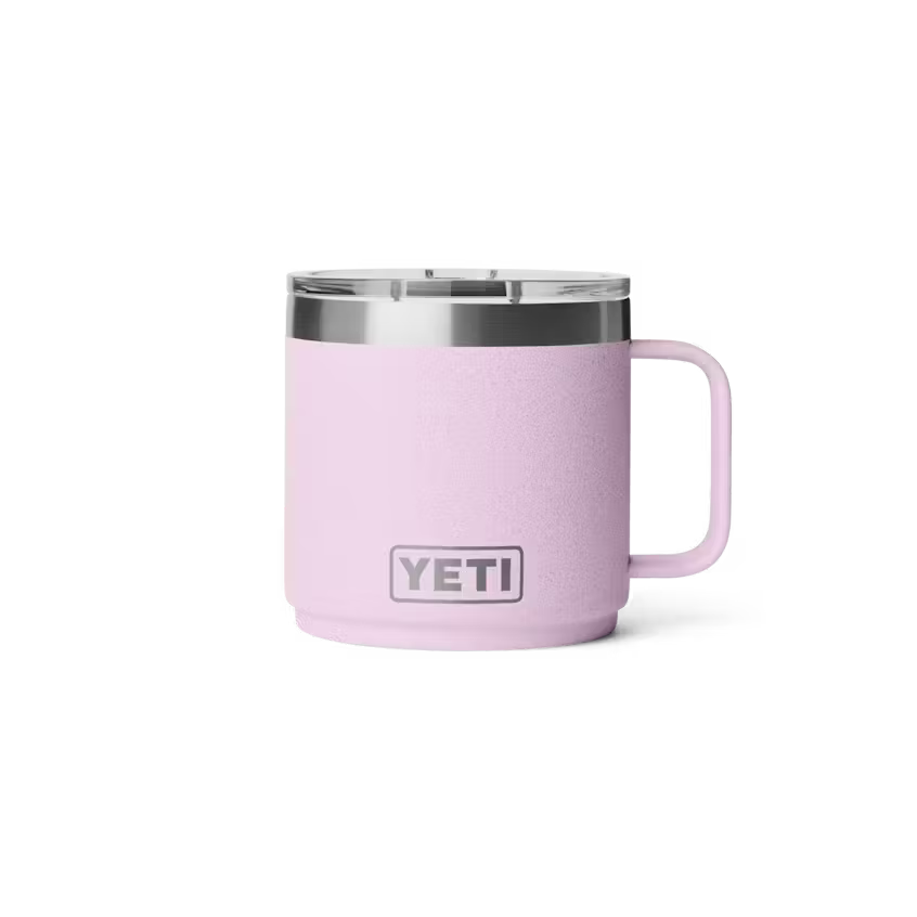 YETI Rambler 14 oz Taza Térmica con Asa y Tapa MagSlider Cherry Blossom | Yeti Market