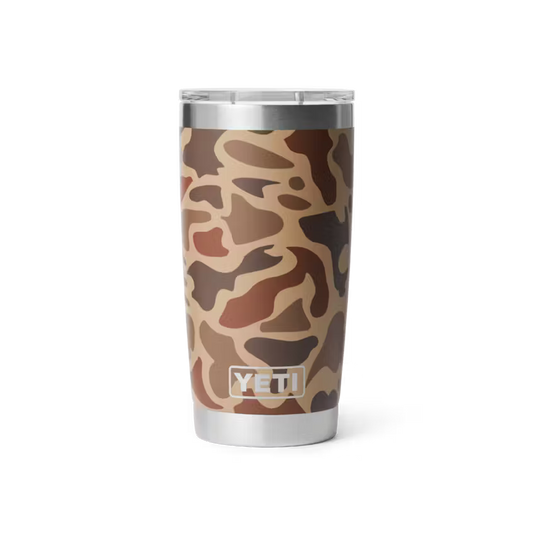 RAMBLER® 20 OZ TUMBLER WETLANDS CAMO | Yeti Market