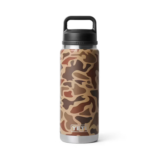 RAMBLER® 26 OZ BOTTLE CHUG CAP WETLANDS CAMO | Yeti Market