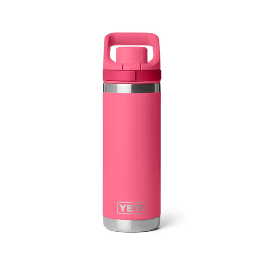 TERMO YETI RAMBLER 18 OZ BOTTLE FLIP CHUG CAP TROPICAL PINK