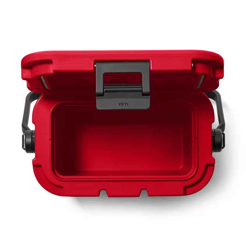 HIELERA RIGIDA YETI ROADIE 8 HARD COOLER RESCUE RED | Yeti Market