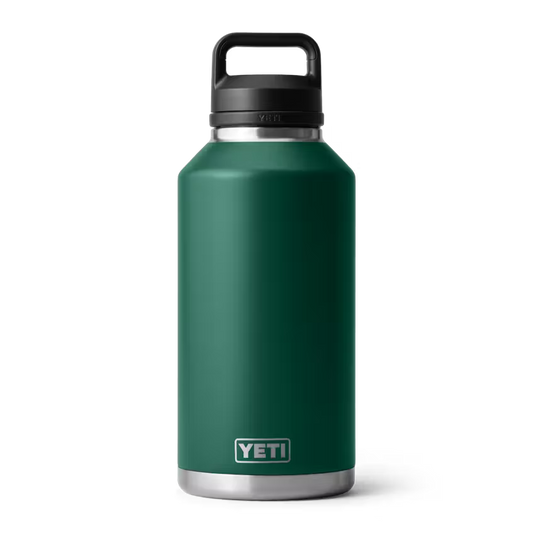 RAMBLER® 64 OZ BOTTLE CHUG CAP BLACK FOREST GREEN | Yeti Market