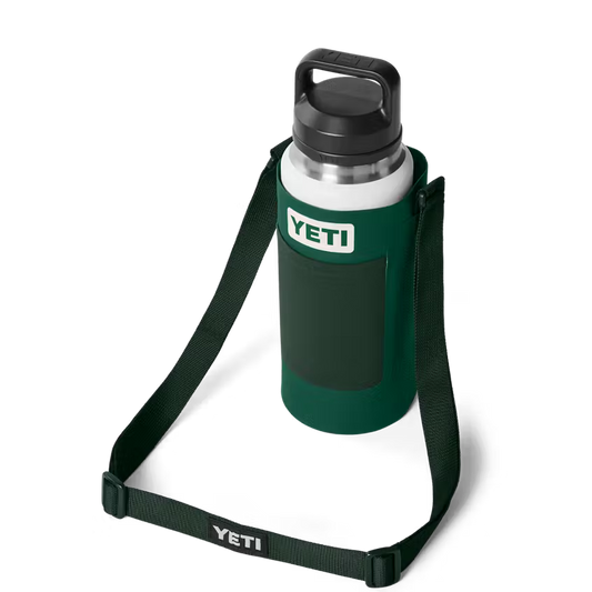 YETI BOTTLE SLING LARGE - BLACK FOREST GREEN