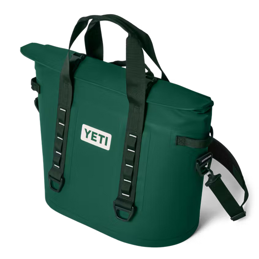HOPPER® M30 SOFT BACKPACK COOLER BLACK FOREST GREEN | Yeti Market