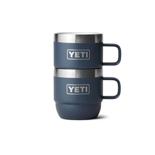TAZA RAMBLER 6oz STACKABLE NAVY | Yeti Market
