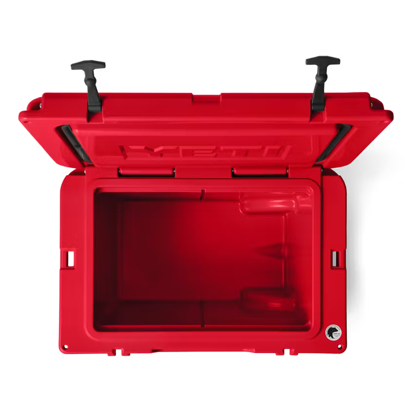 TUNDRA® HAUL WHEELED COOLER RESCUE RED