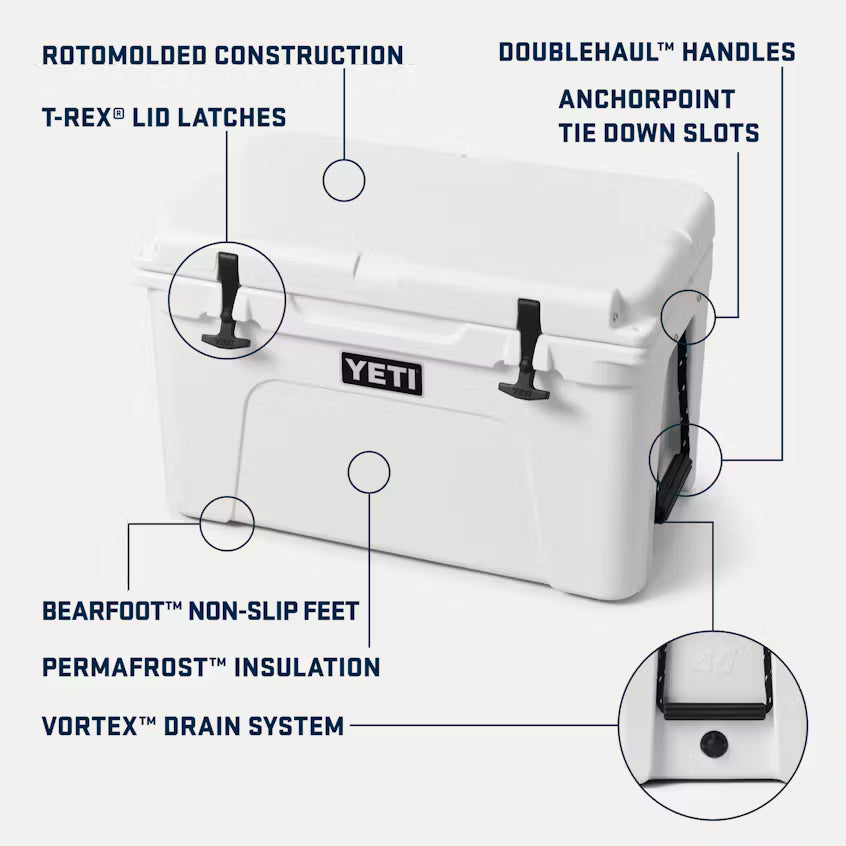 TUNDRA® 45 HARD COOLER CHARCOAL