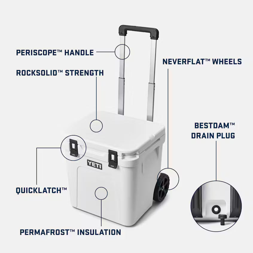 ROADIE® 48 WHEELED COOLER BLANCO