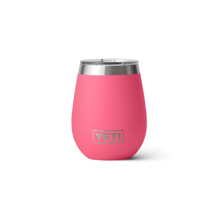 RAMBLER® 10 OZ WINE TUMBLER TROPICAL PINK | Yeti Market