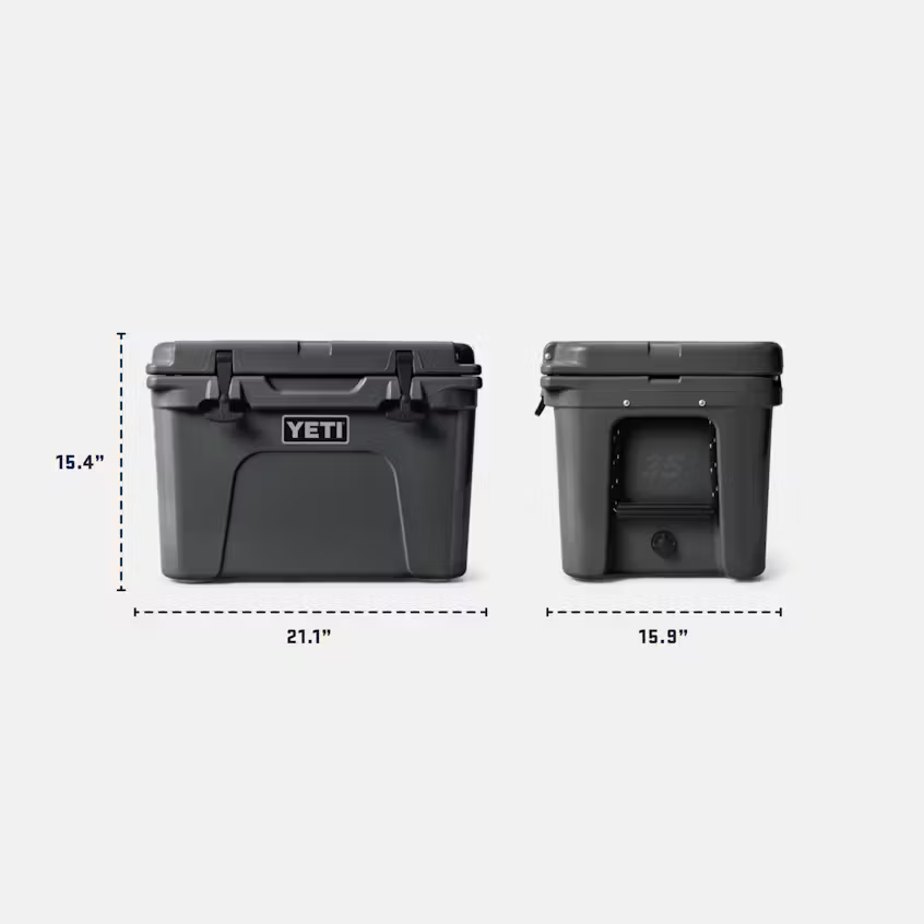 TUNDRA® 35 HARD COOLER CHARCOAL