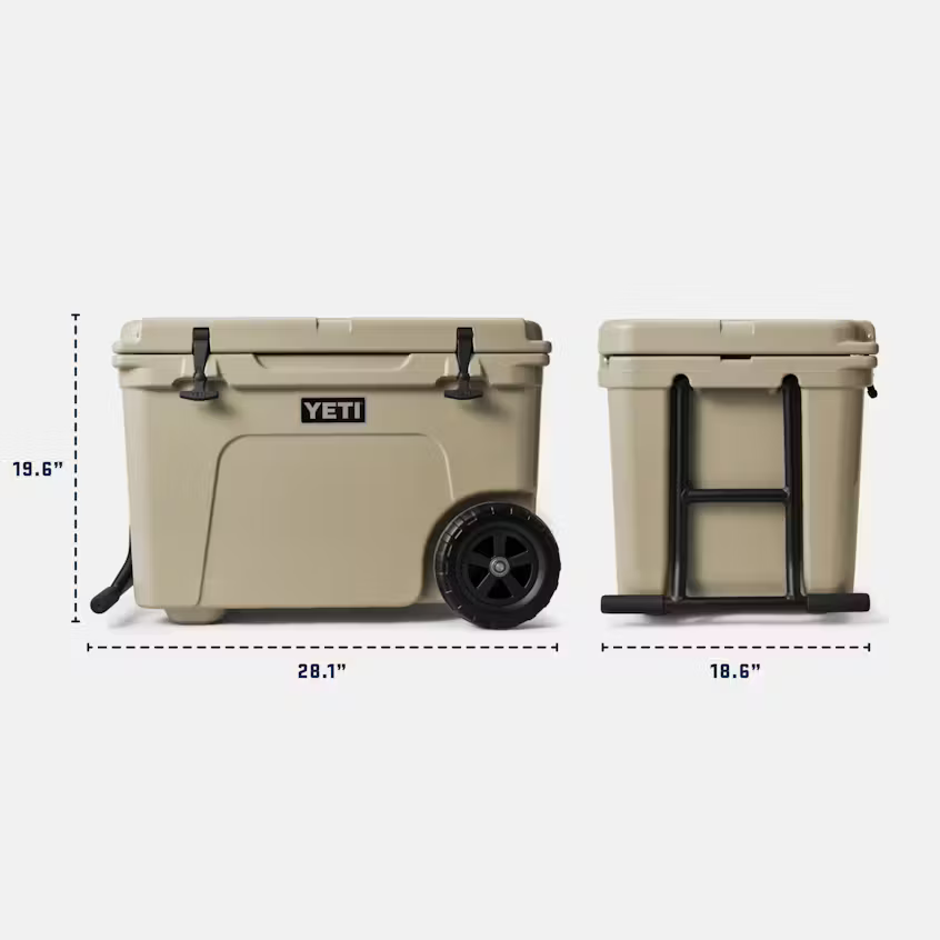 TUNDRA® HAUL WHEELED COOLER TAN