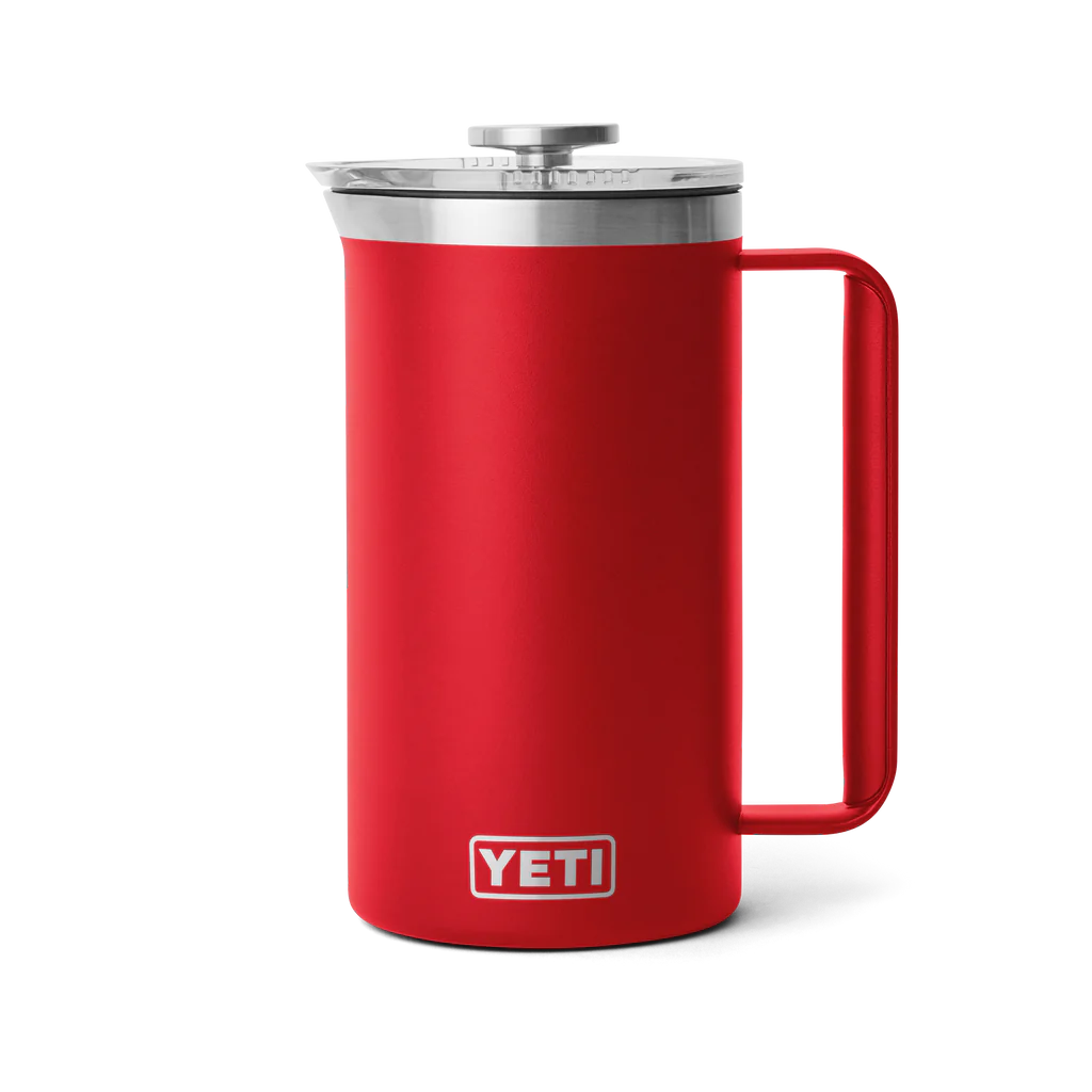 RAMBLER® 34 OZ FRENCH PRESS RESCUE RED | Yeti Market