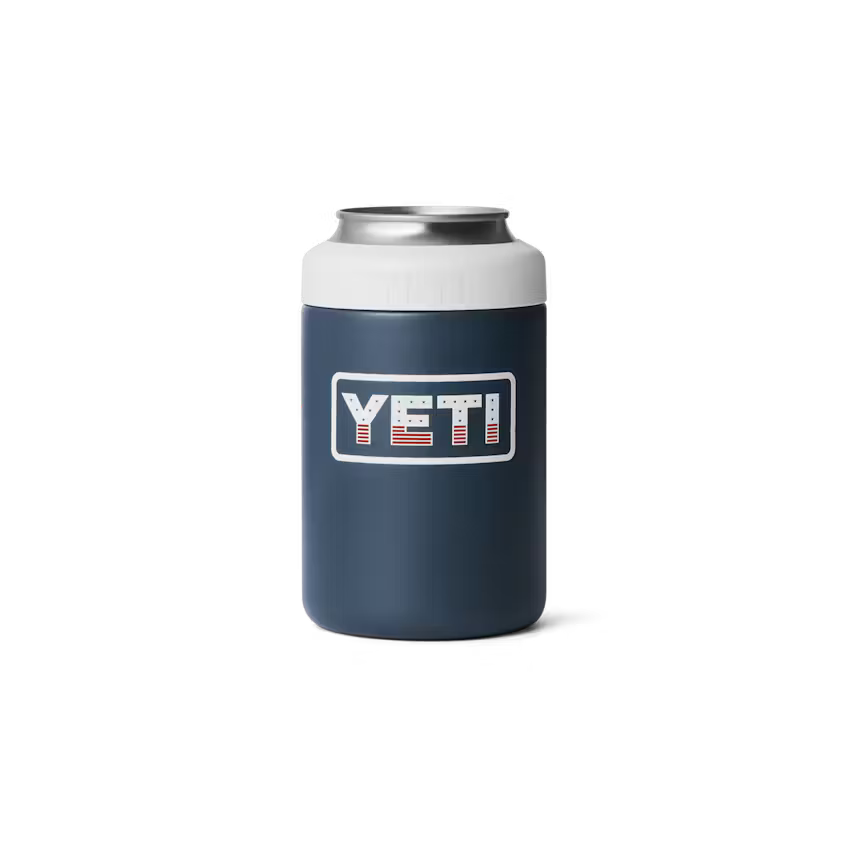 YETI RAMBLER 12 OZ COLSTER CAN COOLER PATRIOTIC NAVY | Yeti Market