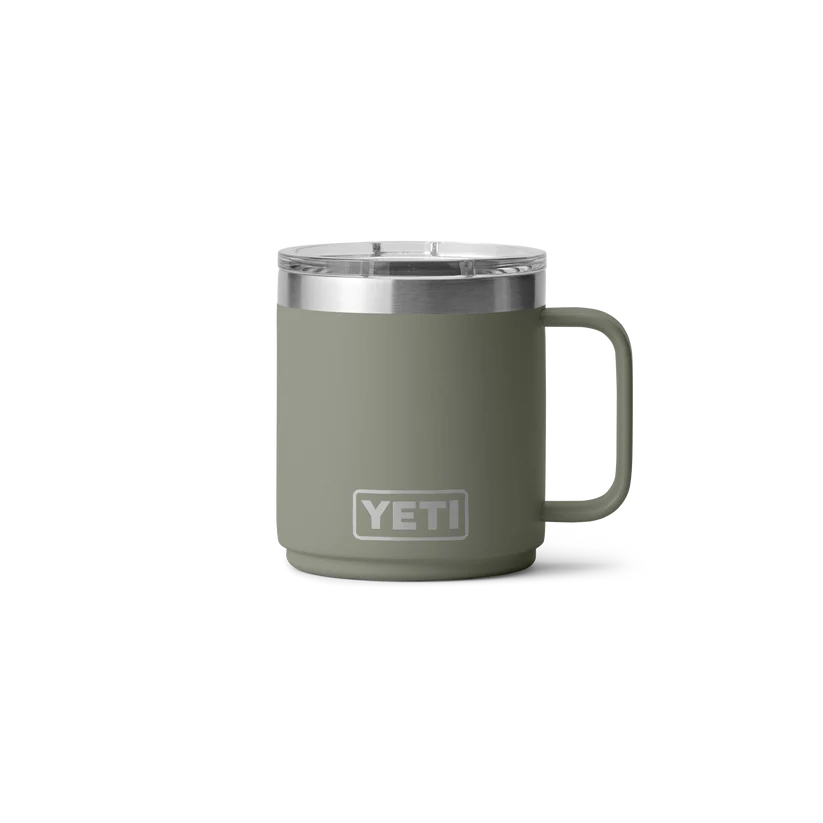 YETI TAZA RAMBLER 10 OZ STACKABLE MUG PAMPA GREEN | Yeti Market