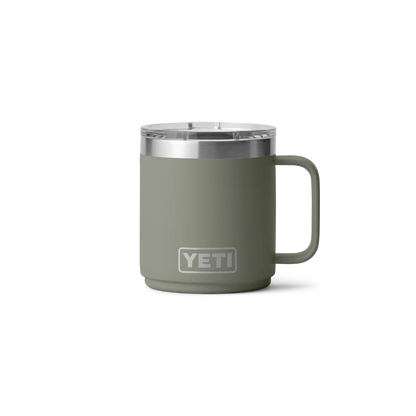 YETI TAZA RAMBLER 10 OZ STACKABLE MUG PAMPA GREEN | Yeti Market