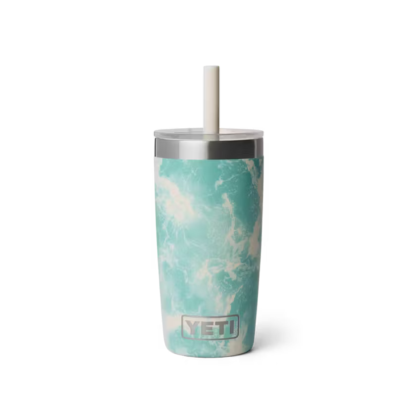 YETI RAMBLER 10 OZ TUMBLER STRAW SEA VIEW | Yeti Market