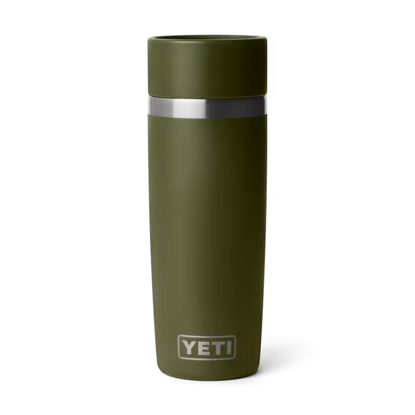 YETI RAMBLER 16 OZ TRAVEL BOTTLE HOTSHOT OLIVE/KING CRAB ORANGE | Yeti Market
