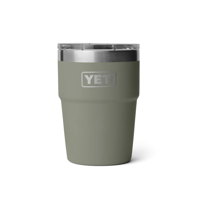 YETI RAMBLER 16 OZ STACKABLE CUP PAMPA GREEN | Yeti Market