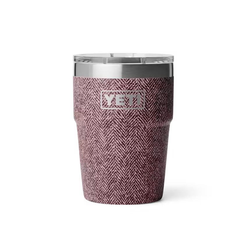 YETI RAMBLER 16 OZ STACKABLE CUP RIVERHEAD RED | Yeti Market