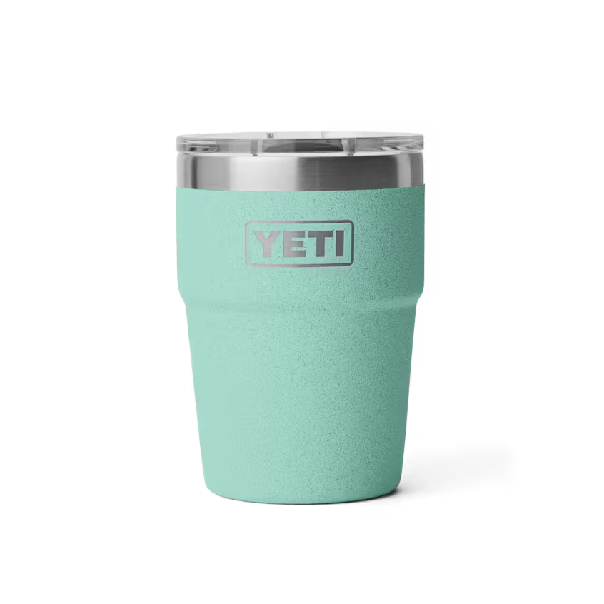 YETI RAMBLER 16 OZ STACKABLE CUP SEA STONE | Yeti Market