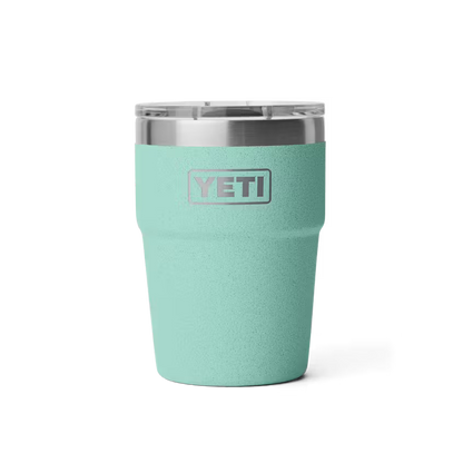 YETI RAMBLER 16 OZ STACKABLE CUP SEA STONE | Yeti Market