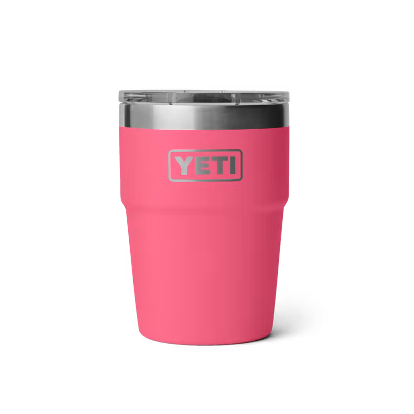 YETI RAMBLER 16 OZ STACKABLE CUP TROPICAL PINK | Yeti Market