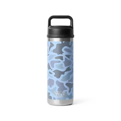 YETI RAMBLER 18 OZ BOTTLE CHUG CAP BLUE CAMO | Yeti Market