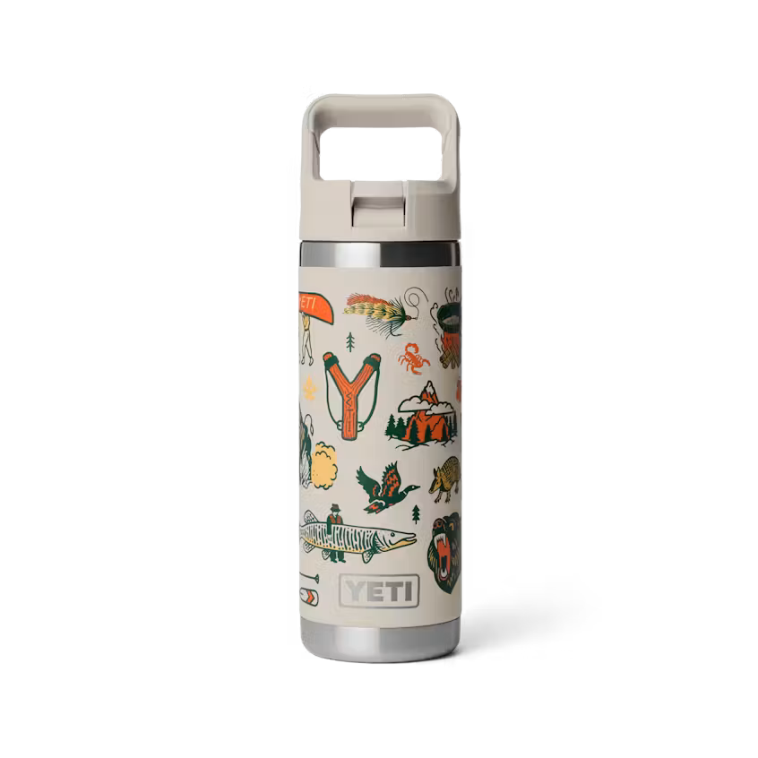 YETI RAMBLER 18 OZ KIDS BOTTLE CAPE SUMMER CAMP | Yeti Market