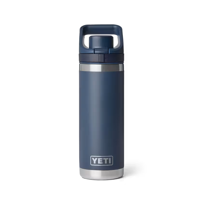TERMO YETI RAMBLER 18 OZ BOTTLE FLIP CHUG CAP NAVY