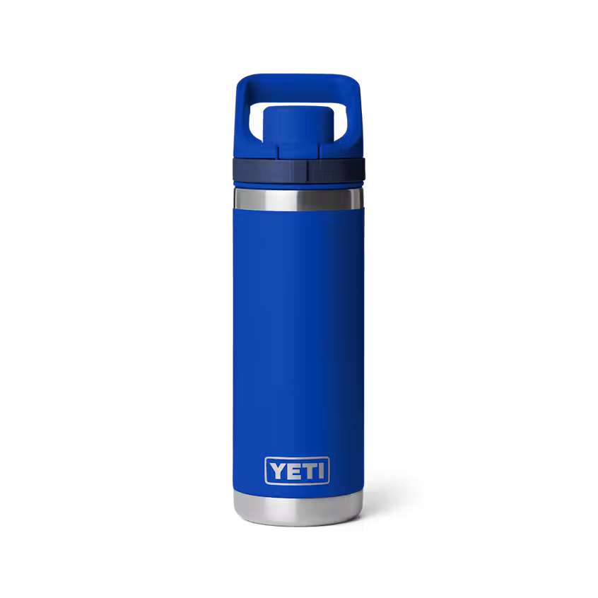 TERMO YETI RAMBLER 18 OZ BOTTLE FLIP CHUG CAP ROYAL BLUE