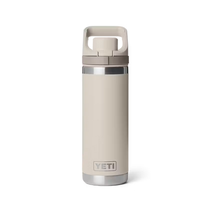 TERMO YETI RAMBLER 18 OZ BOTTLE FLIP CHUG CAP CAPE TAUPE