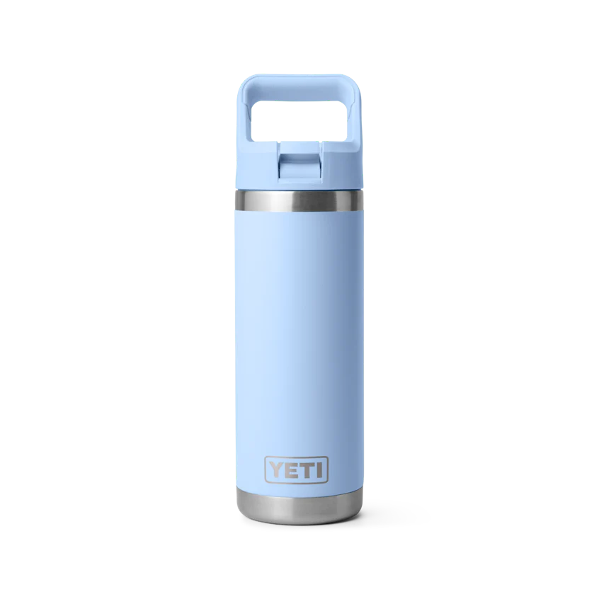YETI RAMBLER 18 OZ KIDS BOTTLE BIG SKY BLUE | Yeti Market