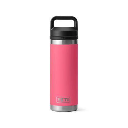 YETI RAMBLER 18 OZ BOTTLE CHUG CAP TROPICAL PINK | Yeti Market