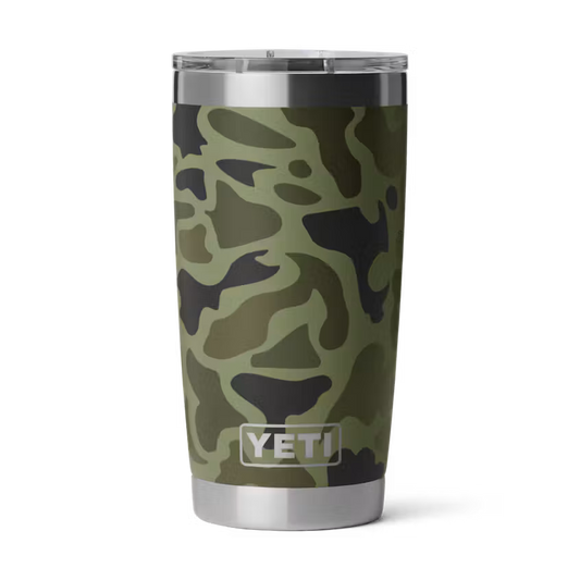 Vaso térmico YETI Rambler Tumbler 20 oz con tapa MagSlider Olive Camo | Yeti Market