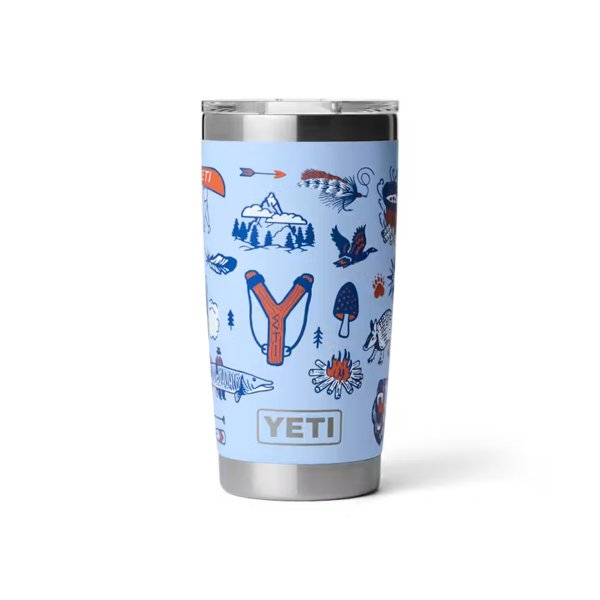 YETI RAMBLER 20 OZ TUMBLER BIG SKY SUMMER CAMP | Yeti Market
