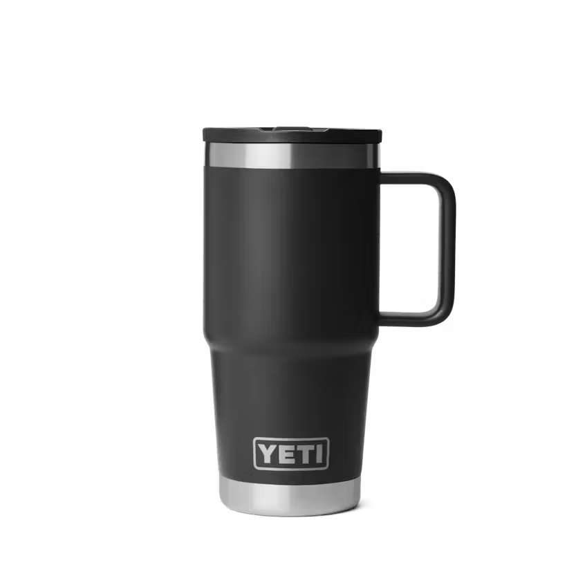 YETI 20 OZ TRAVEL MUG STRAW NEGRO | Yeti Market