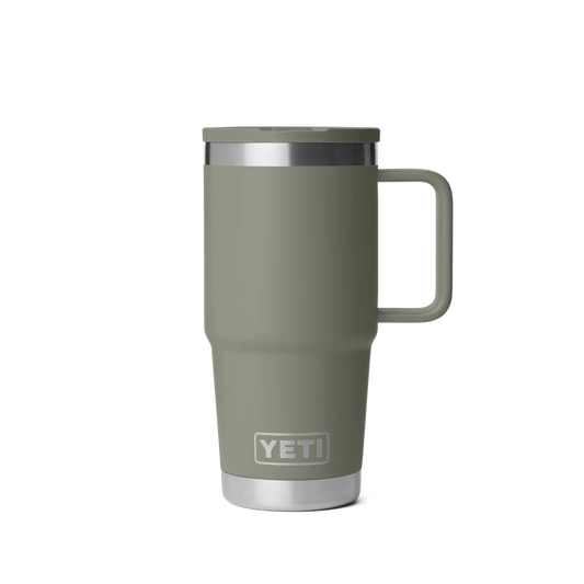 YETI 20 OZ TRAVEL MUG STRAW PAMPA GREEN | Yeti Market