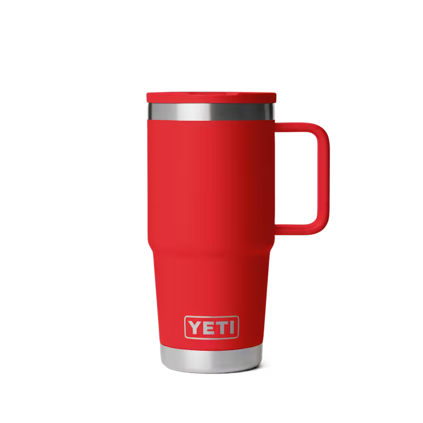 YETI 20 OZ TRAVEL MUG STRAW RESCUE RED | Yeti Market