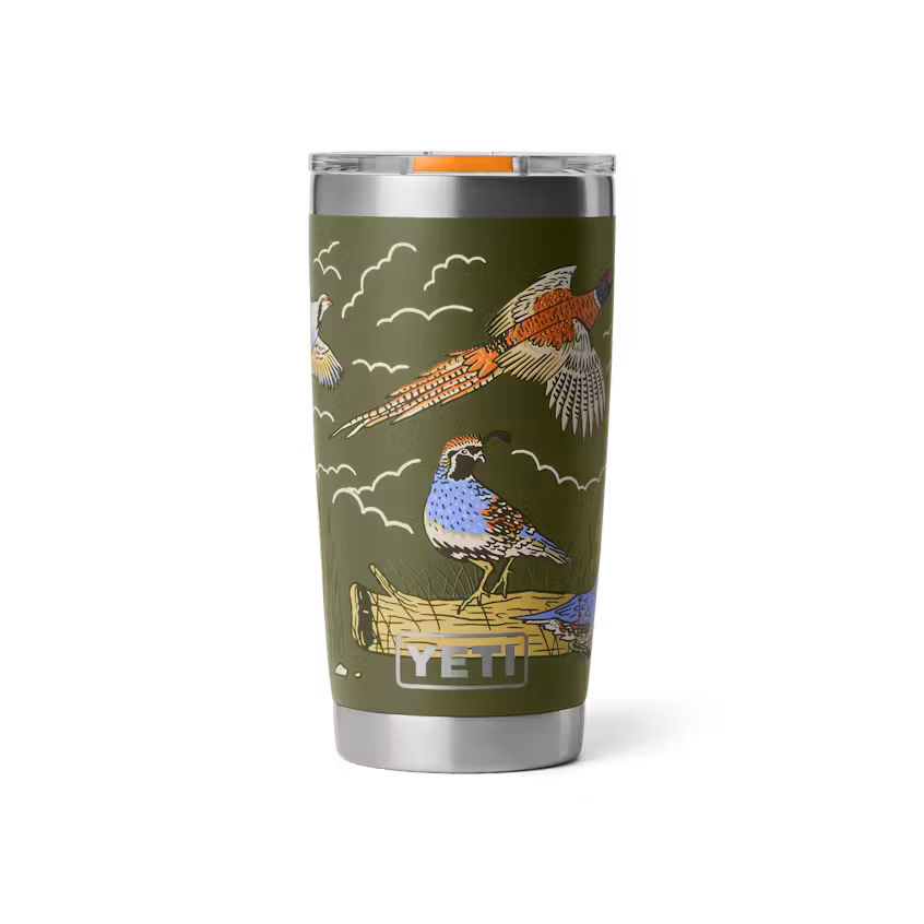 YETI RAMBLER 20 OZ TUMBLER UPLAND BIRD OLIVE | Yeti Market
