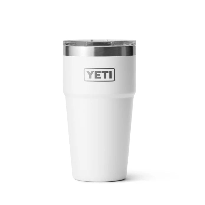 YWTI RAMBLER 20 OZ STACKABLE BLANCO | Yeti Market