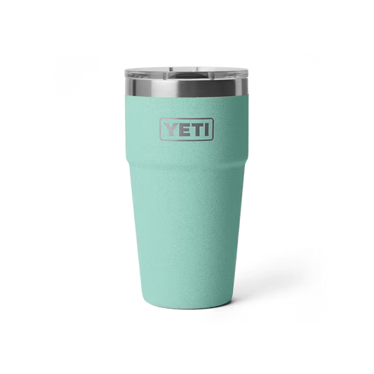YETI RAMBLER 20 OZ STACKABLE SEA STONE | Yeti Market