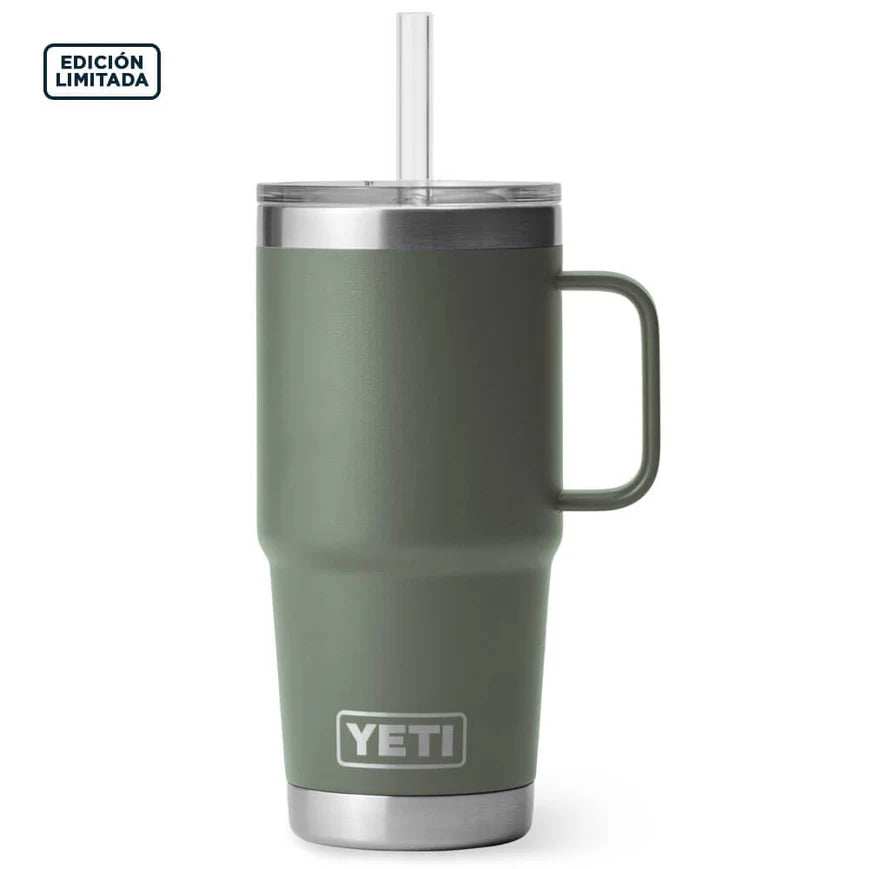 RAMBLER 25oz STRAW MUG